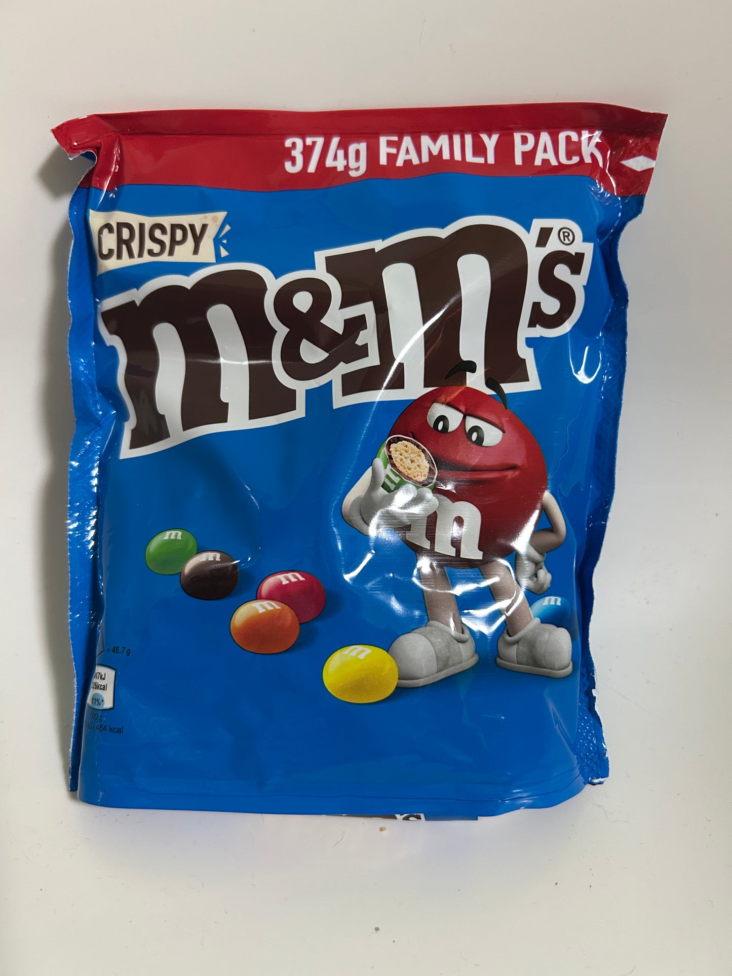 m&m’s crispy